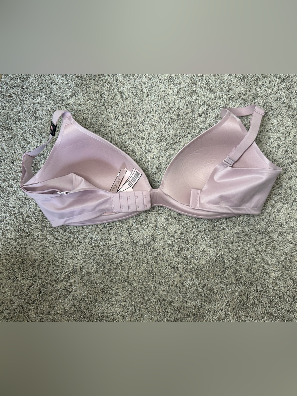 NWT Victoria's Secret Mauve Lined Semi Demi Bra - Picture 4 of 10